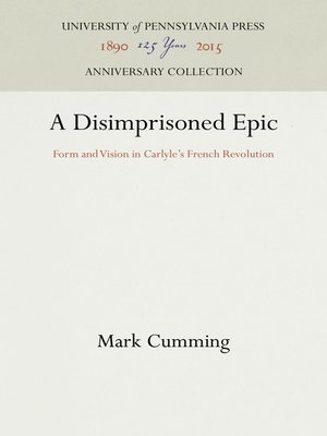 cover image of A Disimprisoned Epic